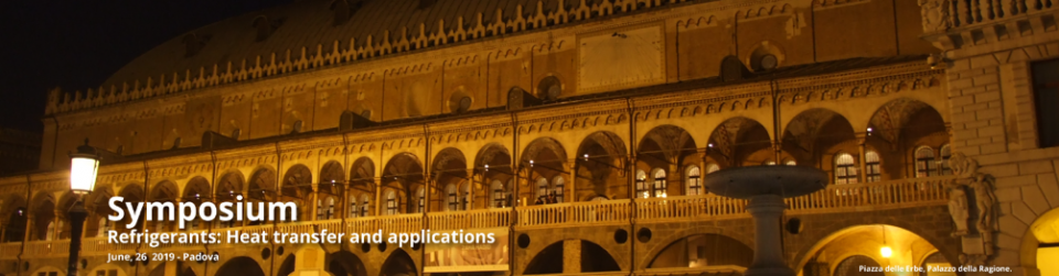 Refrigerants: heat transfer and applications  – 37th UIT HEAT TRANSFER CONFERENCE – 26 June 2019 Padova Italy