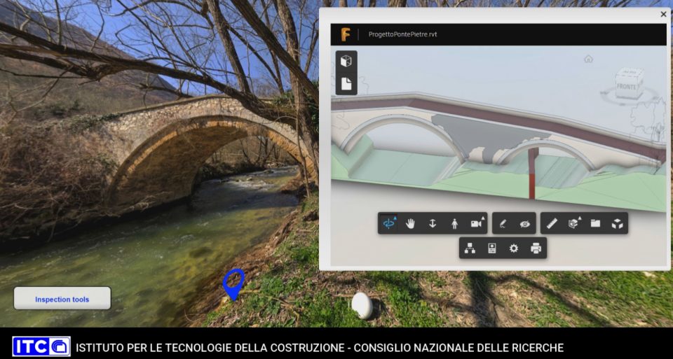 “INSIST – Smart monitoring system for the safety of urban infrastructures” – Digital documentation and knowledge of historical masonry bridges