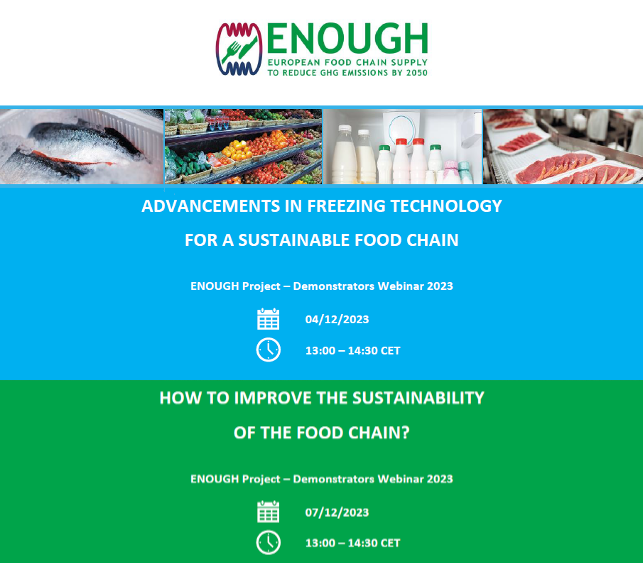 Webinar: Advancements in freezing technology for a sustainable food chain