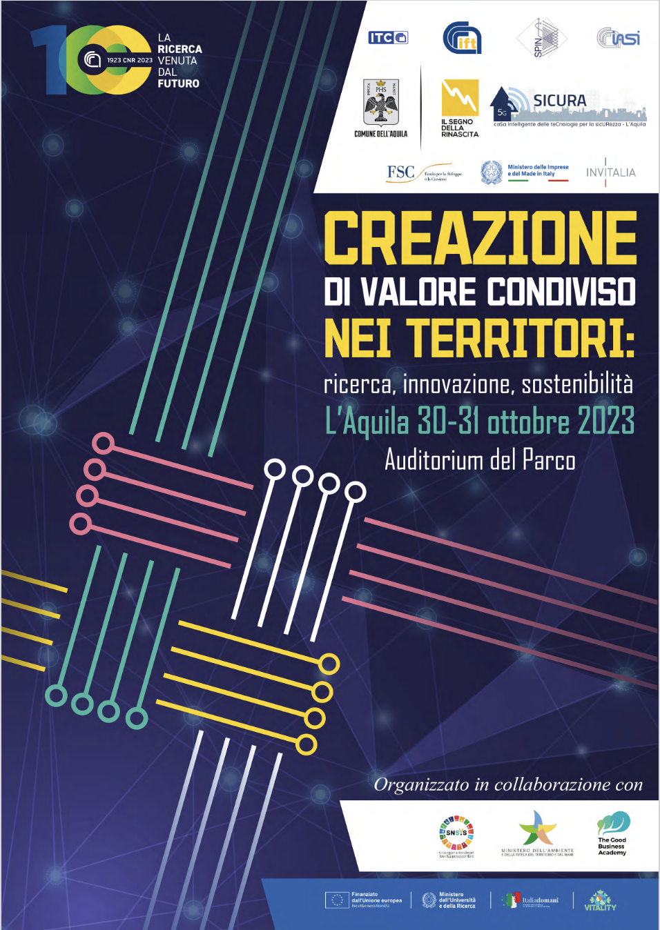 (Italiano) Creazione di valore condiviso nei territori:  ricerca, innovazione e sostenibilità